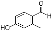 structure of CAS# 41438-18-0, 4-Hydroxy-2-methylbenzaldehyde;4-Hydroxy-2-methylbenzenecarbaldehyde