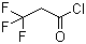structure of CAS# 41463-83-6, 3,3,3-Trifluoropropanoyl chloride;3,3,3-Trifluoropropionyl chloride
