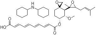 Fumagilin B molecular structure (CAS 41567-78-6)