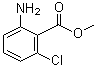 Methyl 2-amino-6-chlorobenzoate molecular structure (CAS 41632-04-6)
