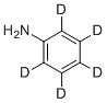 Aniline-d5 molecular structure (CAS 4165-61-1)