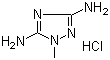 1-Methyl-1H-1,2,4-triazole-3,5-diamine hydrochloride molecular structure (CAS 41656-97-7)