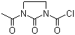 3-Acetyl-1-chlorocarbonyl-2-imidazolidone molecular structure (CAS 41730-71-6)