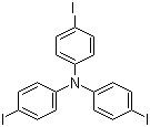 结构式 CAS# 4181-20-8, 三(4-碘苯)胺