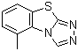 Tricyclazole molecular structure (CAS 41814-78-2)