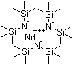 Neodymium bis(trimethylsilyl)amide molecular structure (CAS 41836-23-1)