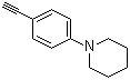 structure of CAS# 41876-66-8, 1-(4-Ethynylphenyl)piperidine;(4-Piperidinophenyl)acetylene