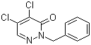 2-苄基-4,5-二氯哒嗪-3(2H)-酮分子结构 (CAS 41933-33-9)