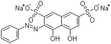 结构式 CAS# 4197-07-3, 铬变素 2R; 铬变酸 2R; 变色酸 2R
