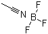Boron trifluoride acetonitrile complex molecular structure (CAS 420-16-6)