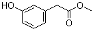 Methyl 3-hydroxyphenylacetate molecular structure (CAS 42058-59-3)