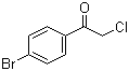 2-氯-4'-溴苯乙酮分子结构 (CAS 4209-02-3)