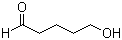5-羟基戊醛分子结构 (CAS 4221-03-8)