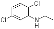 2,5-Dichloro-N-ethylbenzenamine molecular structure (CAS 42265-81-6)