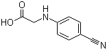 结构式 CAS# 42288-26-6, N-(4-氰基苯基)甘氨酸