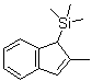 2-Methyl-1-(trimethylsilyl)-1H-indene molecular structure (CAS 42466-59-1)