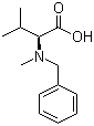 N-Benzyl-N-methyl-L-valine molecular structure (CAS 42492-62-6)