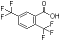 2,5-Bis(trifluoromethyl)benzoic acid molecular structure (CAS 42580-42-7)