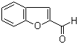 结构式 CAS# 4265-16-1, 苯并[b]呋喃-2-甲醛; 2-苯并呋喃醛