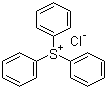 结构式 CAS# 4270-70-6, 三苯基氯化硫鎓盐; 三苯基氯化锍