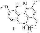 结构式 CAS# 4277-43-4, 碘化木兰花碱