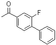 3'-氟-4'-苯基苯乙酮分子结构 (CAS 42771-79-9)