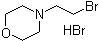 4-(2-溴乙基)吗啉氢溴酸盐分子结构 (CAS 42802-94-8)