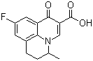 Flumequine molecular structure (CAS 42835-25-6)