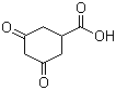 3,5-Dioxocyclohexanecarboxylic acid molecular structure (CAS 42858-60-6)