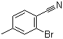 structure of CAS# 42872-73-1, 2-Bromo-4-methylbenzonitrile