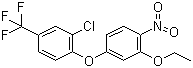 structure of CAS# 42874-03-3, Oxyfluorfen;2-Chloro-1-(3-ethoxy-4-nitrophenoxy)-4-(trifluoromethyl)benzene