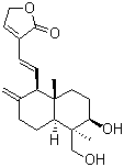 11,12-Didehydro-14-deoxyandrographolide molecular structure (CAS 42895-58-9)