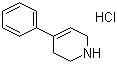 4-Phenyl-1,2,3,6-tetrahydropyridine hydrochloride molecular structure (CAS 43064-12-6)
