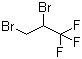 structure of CAS# 431-21-0, 1,2-Dibromo-3,3,3-trifluoropropane;2,3-Dibromo-1,1,1-trifluoropropane