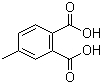 4-甲基邻苯二甲酸分子结构 (CAS 4316-23-8)