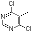 4,6-Dichloro-5-methylpyrimidine molecular structure (CAS 4316-97-6)