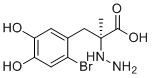 structure of CAS# 43197-33-7, Carbidopa BP/EP Impurity J;6-bromoCarbidopa;(2S)-3-(2-bromo-4,5-dihydroxyphenyl)-2-hydrazinyl-2-methylpropanoic acid