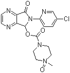 Zopiclone N-oxide molecular structure (CAS 43200-96-0)