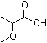 2-甲氧基丙酸分子结构 (CAS 4324-37-2)