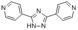 4-(3-pyridin-4-yl-1H-1,2,4-triazol-5-yl)pyridine molecular structure (CAS 4329-78-6)