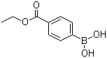 structure of CAS# 4334-88-7, 4-Ethoxycarbonylphenylboronic acid