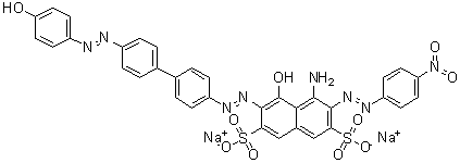 Direct Green 2B molecular structure (CAS 4335-09-5)