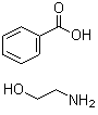 2-氨基乙醇苯甲酸盐分子结构 (CAS 4337-66-0)