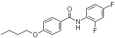 4-Butoxy-N-(2,4-difluorophenyl)benzamide molecular structure (CAS 433967-28-3)
