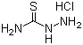 Thiosemicarbazide hydrochloride molecular structure (CAS 4346-94-5)