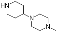 1-Methyl-4-(piperidin-4-yl)piperazine molecular structure (CAS 436099-90-0)