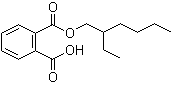 structure of CAS# 4376-20-9, 1,2-Benzenedicarboxylic acid mono(2-ethylhexyl) ester