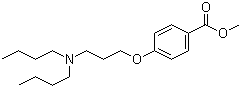 Methyl 4-(3-(dibutylamino)propoxy)benzoate molecular structure (CAS 437651-42-8)
