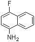 4-氟-1-氨基萘分子结构 (CAS 438-32-4)
