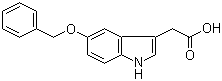 5-Benzyloxyindole-3-acetic acid molecular structure (CAS 4382-53-0)
